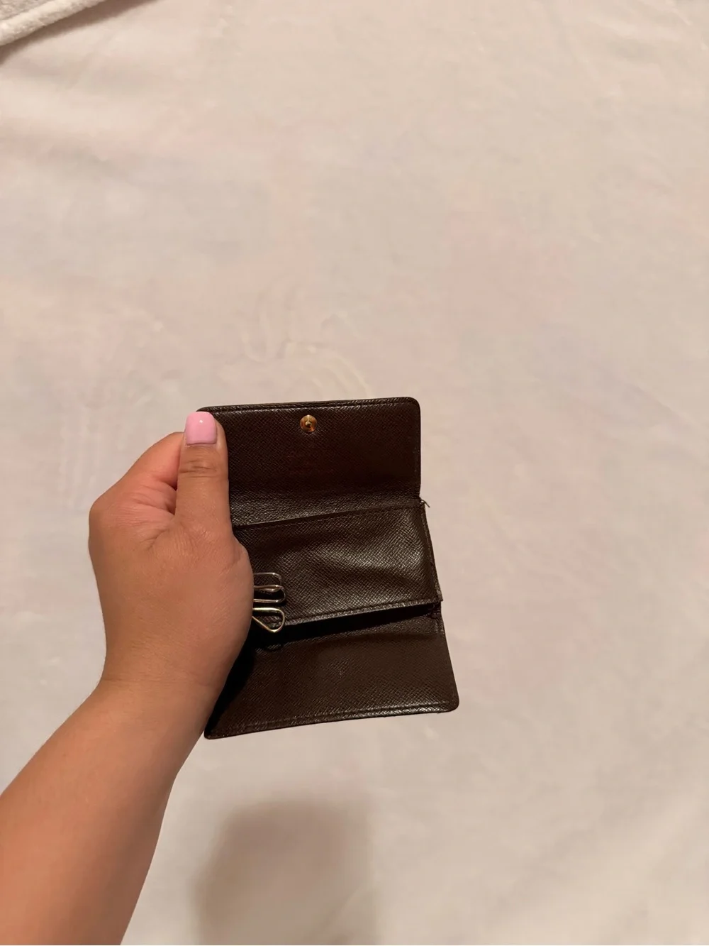 Louis Vuitton Damier Ebene Key Holder TH1017